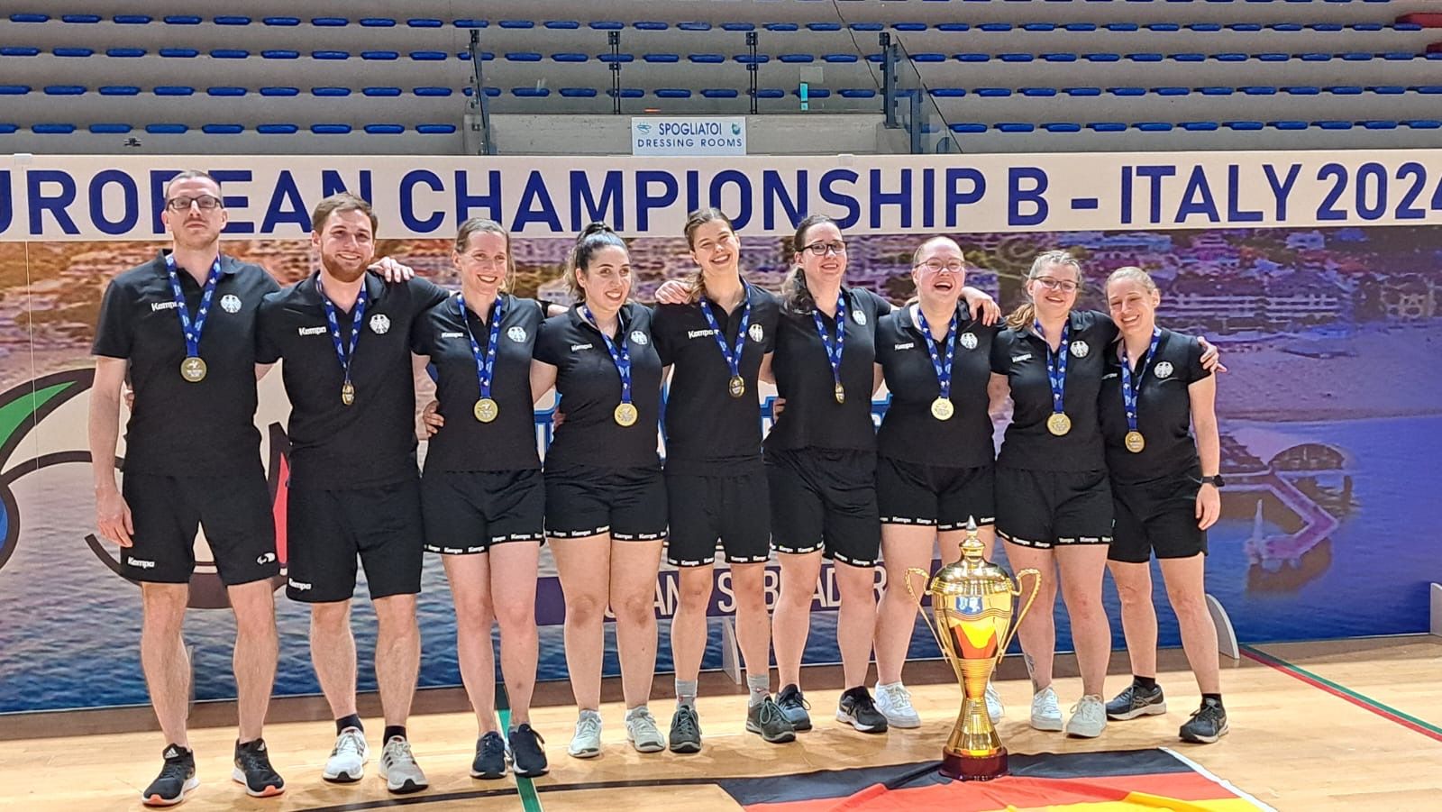 Deutsche Damen holen den Titel bei den IBSA Goalball European Championships B in Italien